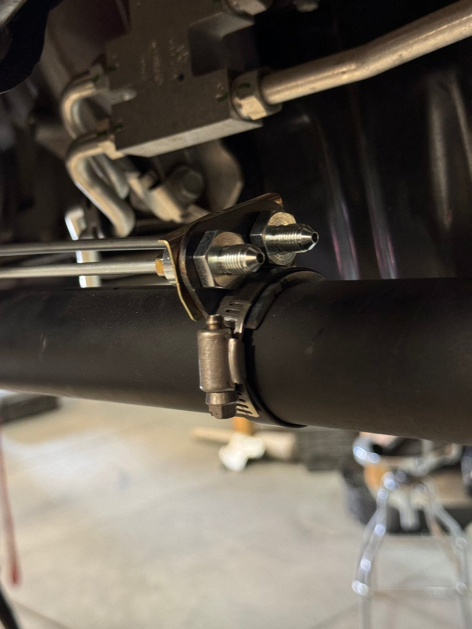 Clamp on Brake line tabs - Hepta MFG