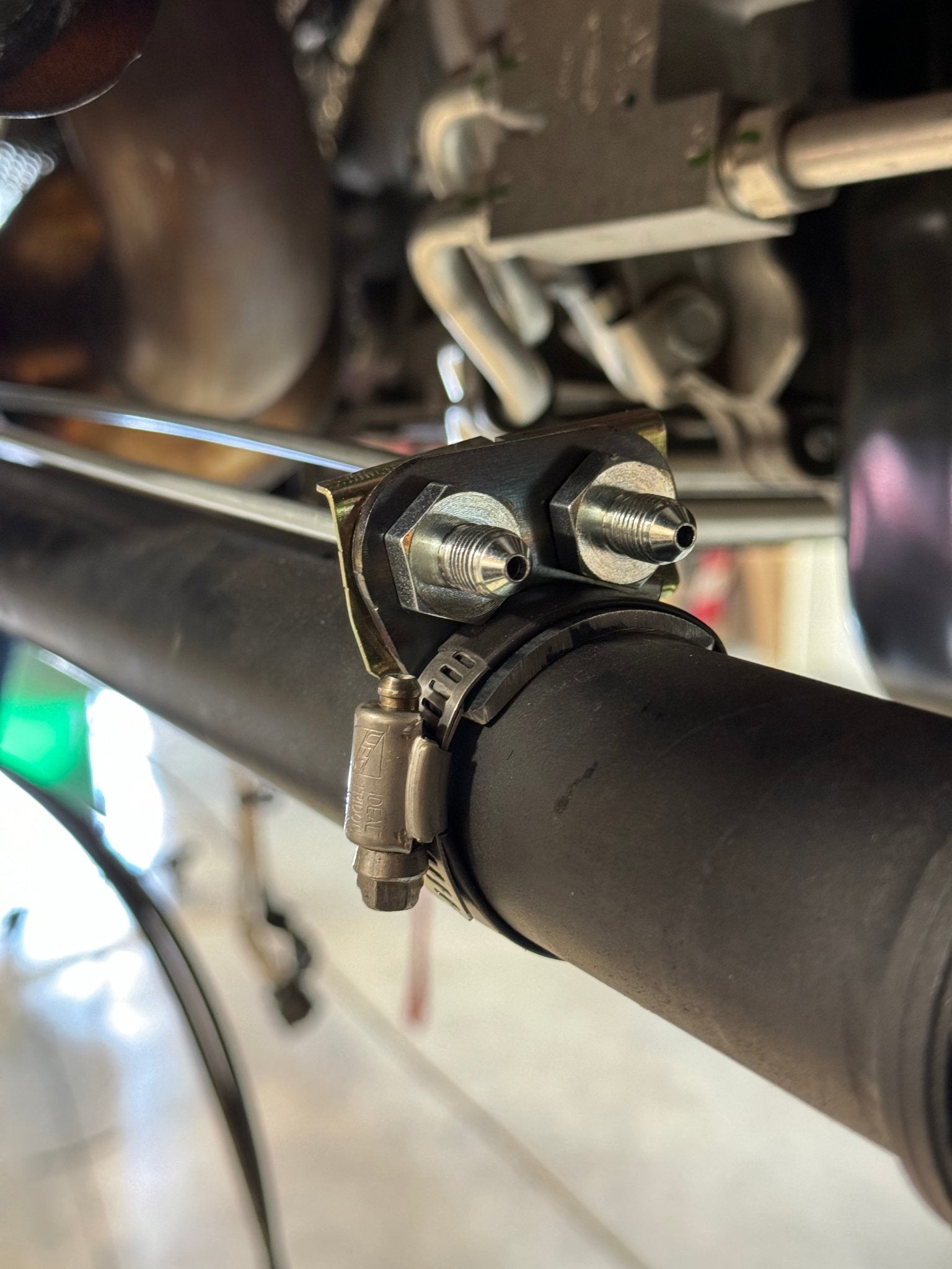 Clamp on Brake line tabs - Hepta MFG