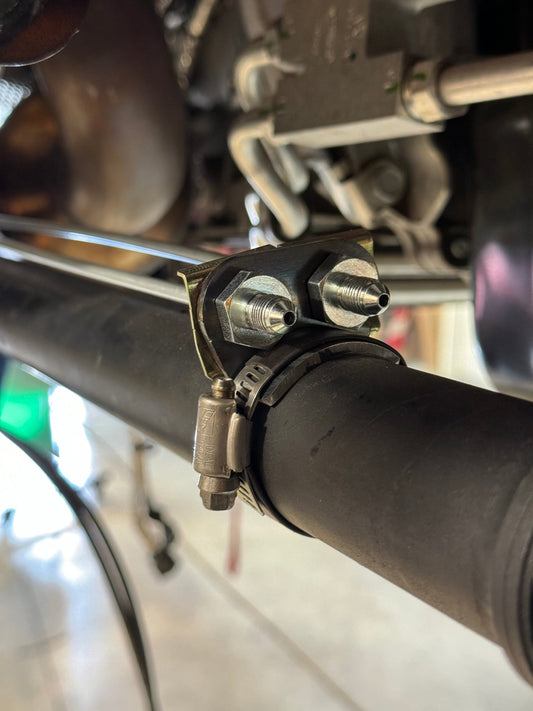 Clamp on Brake line tabs - Hepta MFG