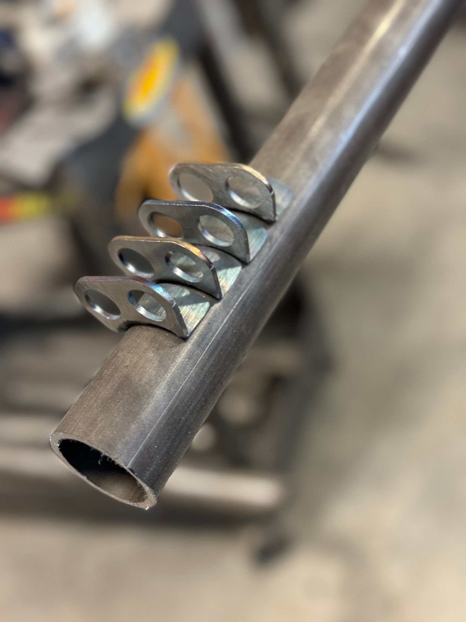 Clamp on Brake line tabs - Hepta MFG