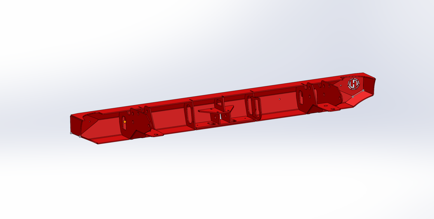 Jeep Gladiator Rear bumper - Hepta MFG