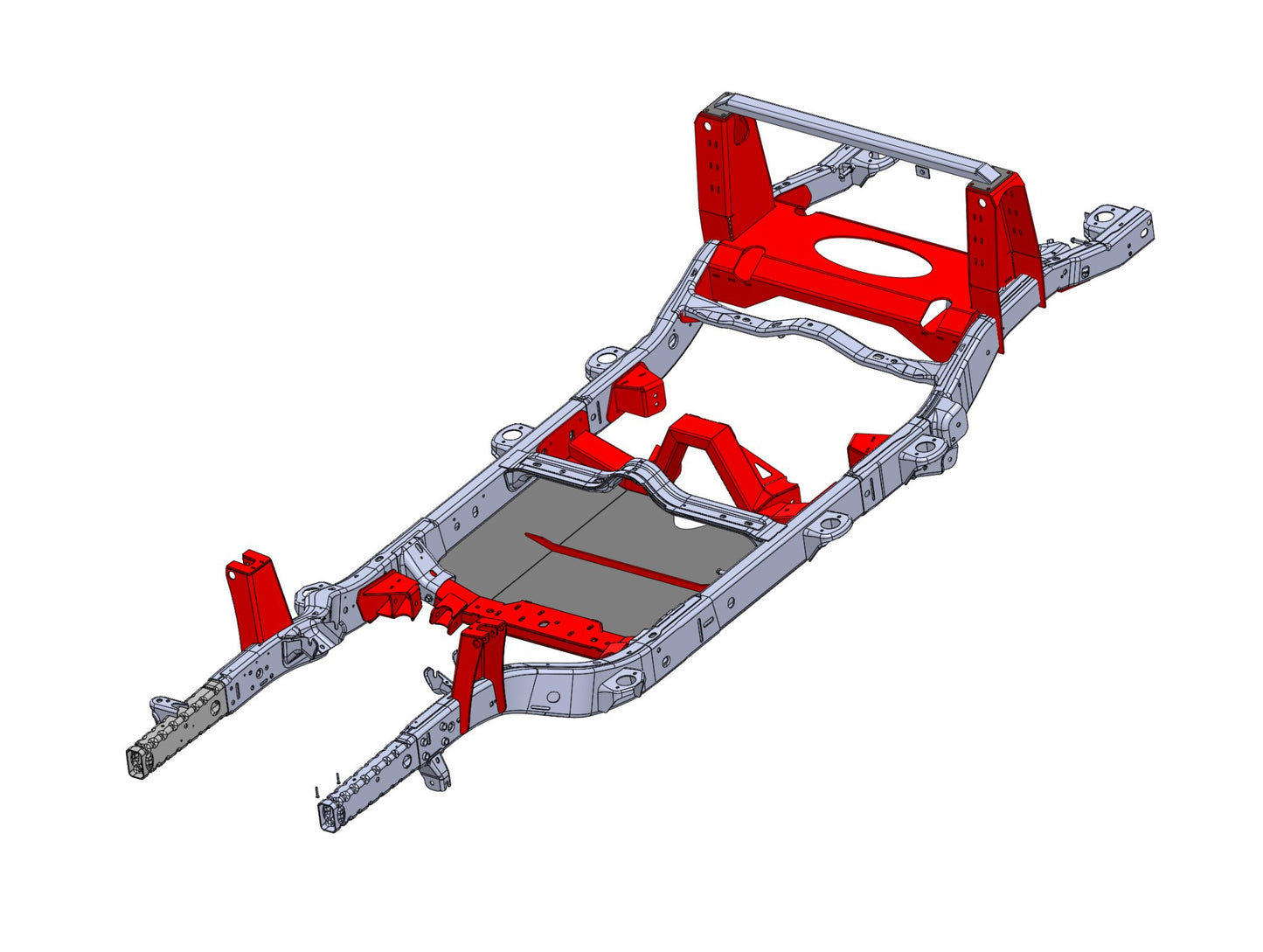 JK/JKU Rear Shock Tower System - Hepta MFG