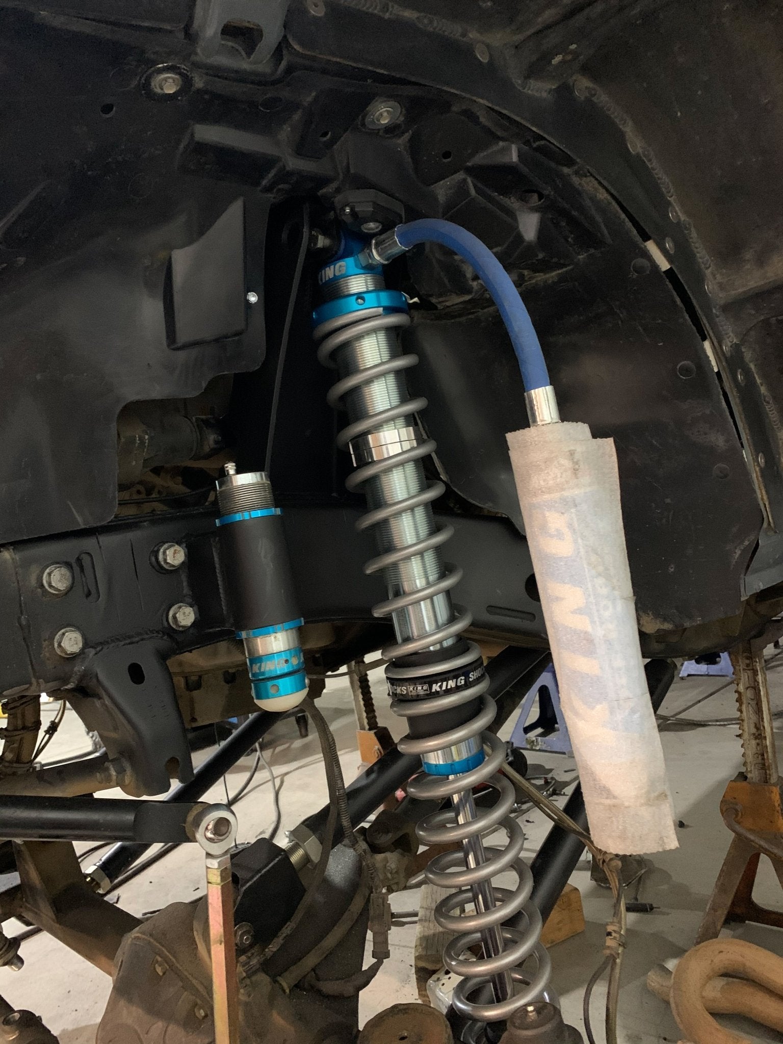 JK/JL/JT Front Shock Towers for 12" coilovers - Hepta MFG