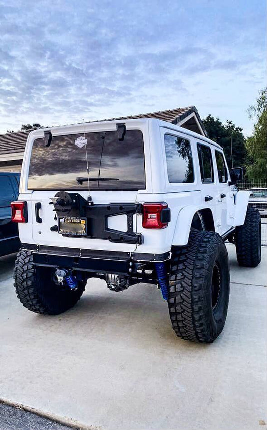 JL Rear Frame Cap bumper - Hepta MFG