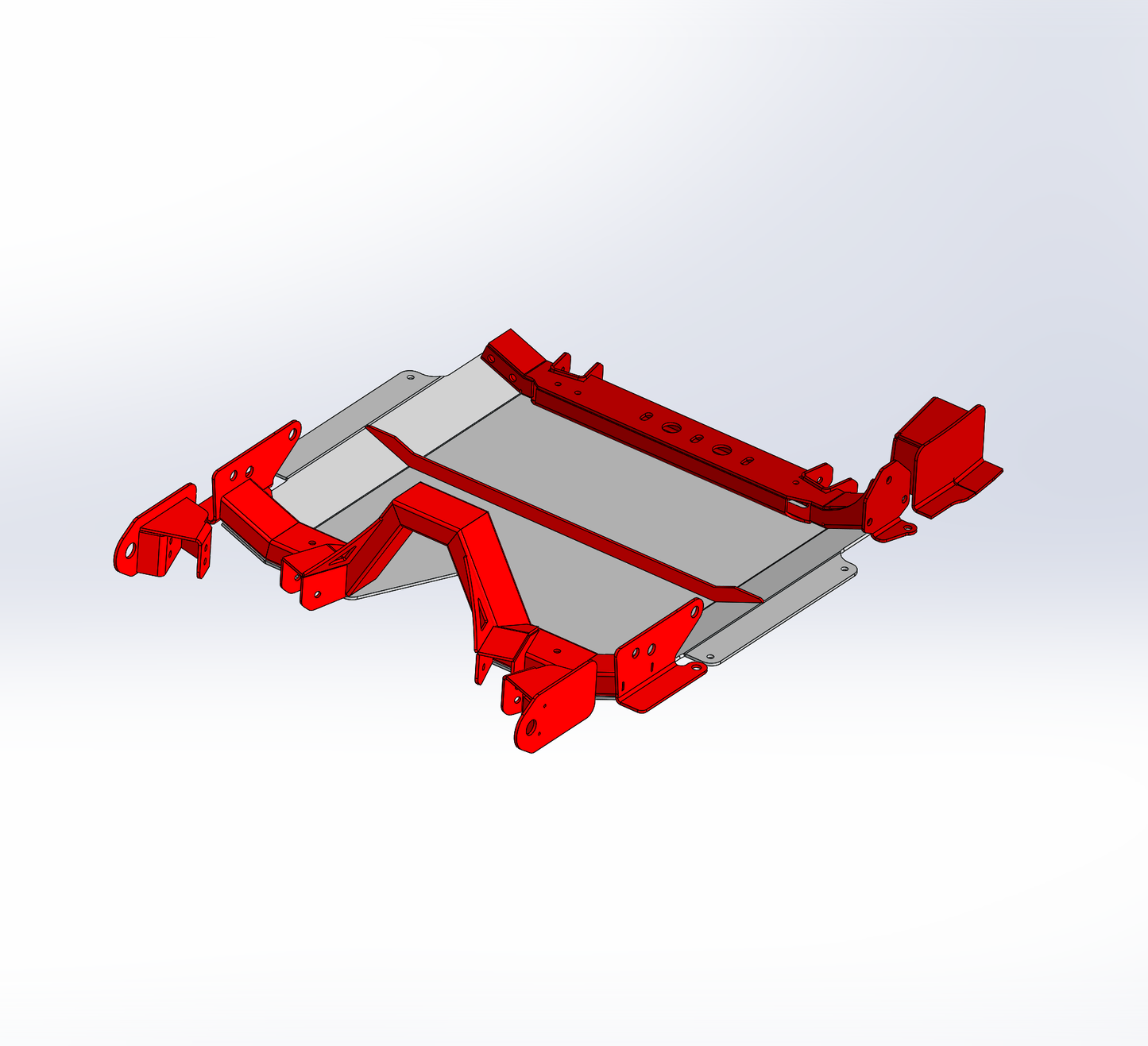 JLU Double Triangulation Rear and 3 Link Front - Hepta MFG