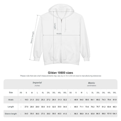 Hepta MFG. Vintage Logo Zip Hoodie - Hepta MFG