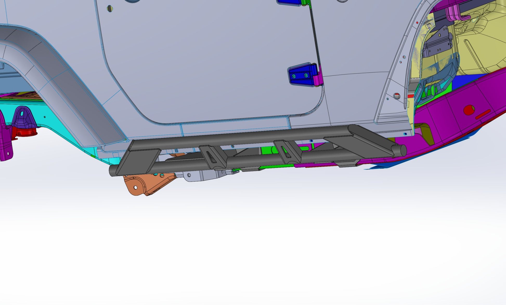 JK/JL 2 door sliders - Hepta MFG