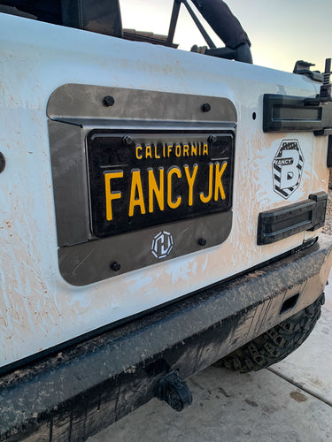 JK spare tire delete
